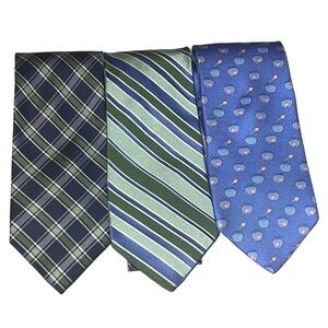 3 TOMMY HILFIGER Silk Ties